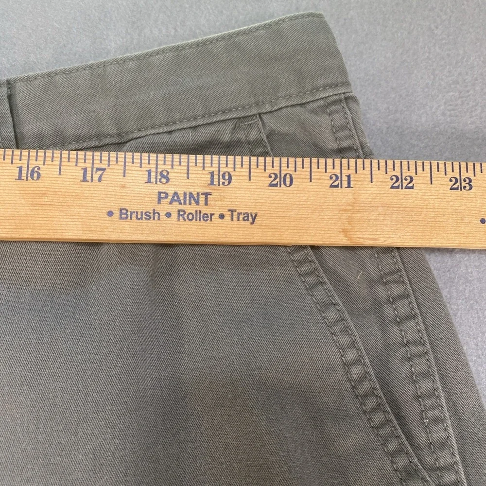 RedHead Cargo Pants Mens Green Cotton Stretch Straight Leg 42x30 Outdoor Hiking